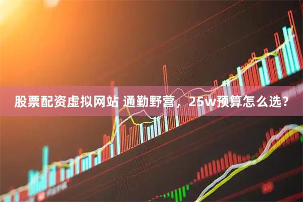 股票配资虚拟网站 通勤野营，25w预算怎么选？